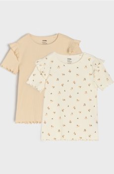 Бавовняні футболки 2 pack - різнобарвний