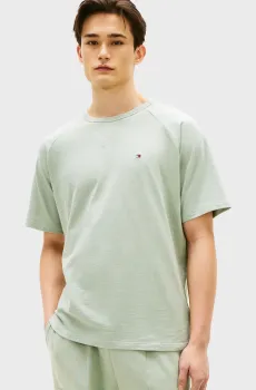 Мужская мятная футболка SS TEE Ментоловый M Tommy Hilfiger UM0UM03605