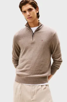 Мужская бежевая кофта PIMA Бежевый XXL Tommy Hilfiger MW0MW28049