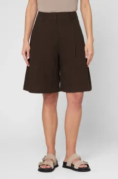 Женские темно-коричневые шорты Коричневый S PRPY PWCSHANN0024