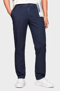 Мужские темно-синие чиносы CHINO DENTON CHINOLINO GMD Синий 31-32 Tommy Hilfiger MW0MW34486