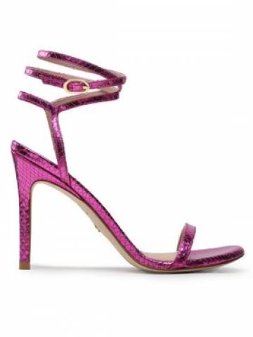Stuart Weitzman Босоніжки Brelynude 100 Wrp Sa Рожевий Stuart Weitzman Босоніжки Brelynude 100 Wrp Sa Рожевий
