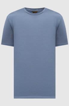 Синяя футболка MIKE