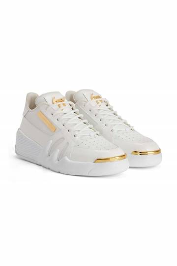 Кроссовки Giuseppe Zanotti Talon цвет белый RS40001.001 Кроссовки Giuseppe Zanotti Talon цвет белый RS40001.001