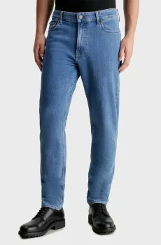 Мужские синие джинсы TAPERED MID BLUE Синий 30-32 Calvin Klein K10K112375