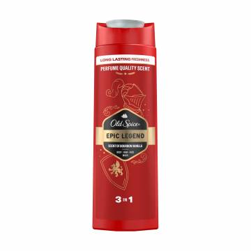 Мужской гель-шампунь для душа 3 в 1 Old Spice Epic Legend, 400 мл Мужской гель-шампунь для душа 3 в 1 Old Spice Epic Legend, 400 мл
