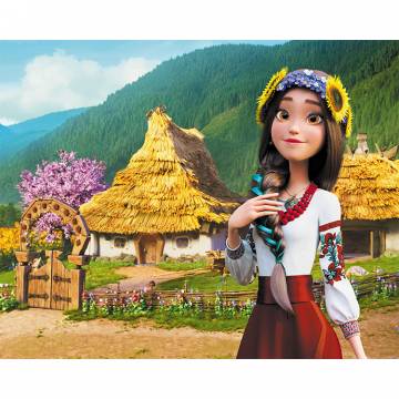 Картина за номерами Brushme Mavka Світ людей (BS54060) Картина за номерами Brushme Mavka Світ людей (BS54060)