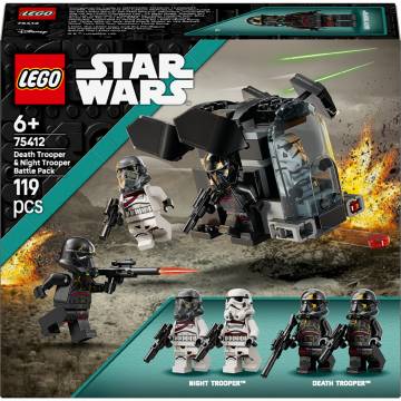 Конструктор LEGO Star Wars Бойовий набір «Боєць смерті і Нічний піхотинець» (75412) Конструктор LEGO Star Wars Бойовий набір «Боєць смерті і Нічний піхотинець» (75412)