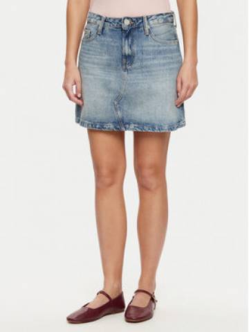 Tommy Hilfiger Джинсова спідниця WW0WW44334 Голубий Regular Fit Tommy Hilfiger Джинсова спідниця WW0WW44334 Голубий Regular Fit