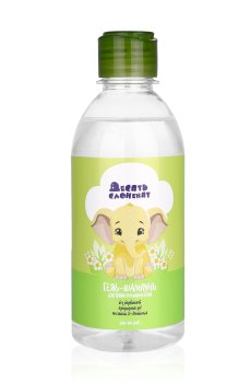 Детский гель-шампунь Десять Слонят ромашковый, 300 мл