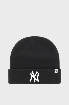 Черная шапка MLB NY YANKEES RAISED Черный ONESIZE 47 Brand RKN17ACE-BKA