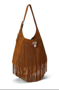 Замшевая сумочка Lauren Ralph Lauren