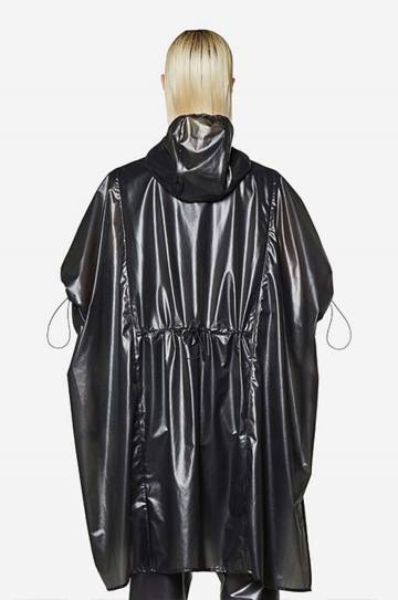 Дождевик Rains Long Ultralight Anorak цвет чёрный переходная 18810.BLACK-BLACK Дождевик Rains Long Ultralight Anorak цвет чёрный переходная 18810.BLACK-BLACK
