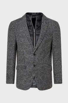 Мужской темно-синий пиджак Синий 50 Pierre Cardin PC.-C4 42293.6081