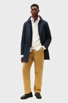 Мужское темно-синее пальто PERFORMANCE Синий M Tommy Hilfiger MW0MW40766