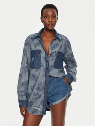 One Teaspoon Сорочка Everyday 26828 Голубий Regular Fit One Teaspoon Сорочка Everyday 26828 Голубий Regular Fit