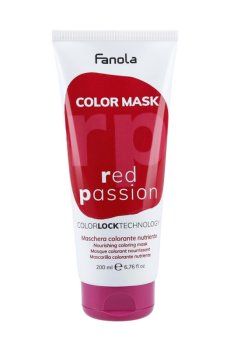 Питательная тонирующая маска для волос Fanola Color Mask Red Passion, 200 мл
