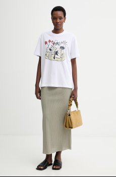 Хлопковая футболка MUNTHE BALLON