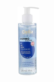 Гель для умывания Delia Cosmetics Dermo System Gel Wash For Face & Eye Area, 200 мл