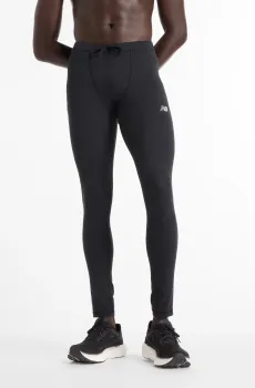 Мужские черные тайтсы NB Sleek Черный S New Balance MP41237BK
