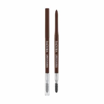 Карандаш для бровей IsaDora The Brow Fix 24H Pencil Longwear & Waterproof 02 Dark Brown, 0.32 г Карандаш для бровей IsaDora The Brow Fix 24H Pencil Longwear & Waterproof 02 Dark Brown, 0.32 г