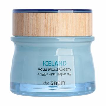 Крем для лица The Saem Iceland Aqua Moist Cream увлажняющий, 60 мл Крем для лица The Saem Iceland Aqua Moist Cream увлажняющий, 60 мл