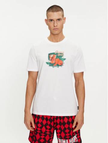 Puma Футболка Graphics Spritz 625414 Білий Regular Fit Puma Футболка Graphics Spritz 625414 Білий Regular Fit