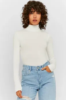 Женский белый гольф Белый M Tally Weijl STSVICORINE