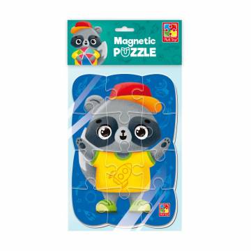 Магнитные бейби пазлы А5 Vladi Toys Малыш сможет Енот, 31*18*3 см, от 3 лет, 12 деталей (VT3205-91) Магнитные бейби пазлы А5 Vladi Toys Малыш сможет Енот, 31*18*3 см, от 3 лет, 12 деталей (VT3205-91)