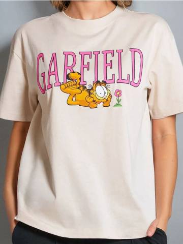 Футболка Garfield - нюдовий Футболка Garfield - нюдовий