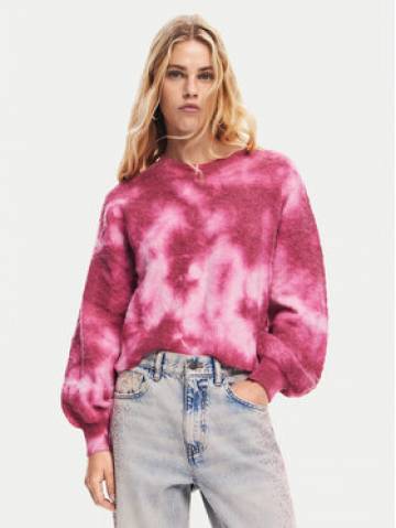 Desigual Светр Victoria 24WWJF17 Рожевий Relaxed Fit Desigual Светр Victoria 24WWJF17 Рожевий Relaxed Fit