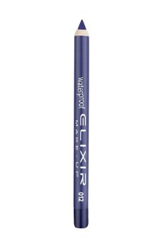 Водостойкий карандаш для глаз Elixir Waterproof Eye 012 Dark Laventer, 1.5 г