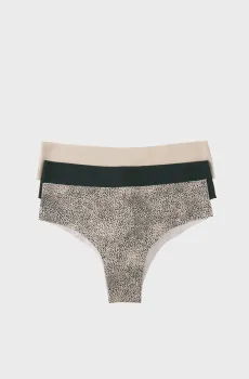 Женские трусики (3 шт) Разноцветный XL womensecret 4932651