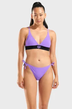 Женский сиреневый купальник ELASTIC BAND BIKINI TRIANGLE Сиреневый L Arena 010831-900