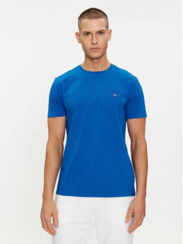 Napapijri Футболка Selbas NP0A4GBQ Голубий Regular Fit Napapijri Футболка Selbas NP0A4GBQ Голубий Regular Fit