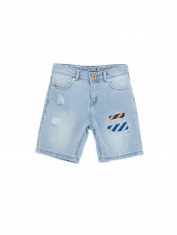 Original Marines Шорти з тканини DDP2152B Блакитний Regular Fit Original Marines Шорти з тканини DDP2152B Блакитний Regular Fit
