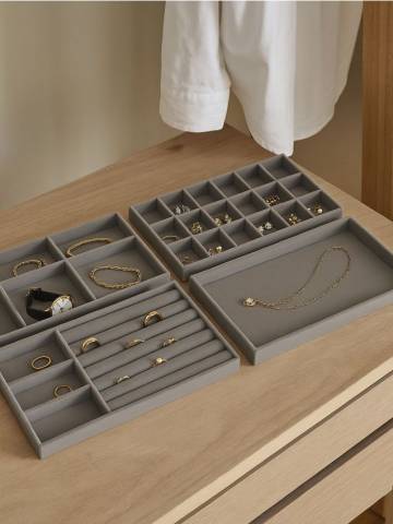 Органайзер для прикрас - сірий Органайзер для прикрас - сірий