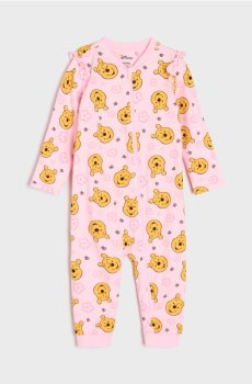 Бавовняний сліп для немовлят Winnie the Pooh - пастельний рожевий