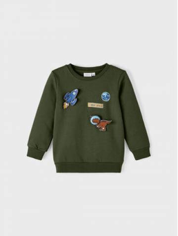 NAME IT Світшот 13221575 Зелений Regular Fit NAME IT Світшот 13221575 Зелений Regular Fit