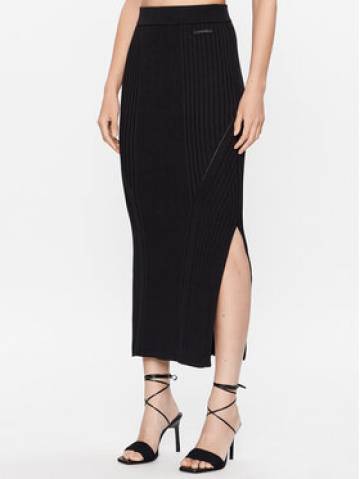 Calvin Klein Спідниця-міді Iconic K20K205718 Чорний Slim Fit Calvin Klein Спідниця-міді Iconic K20K205718 Чорний Slim Fit