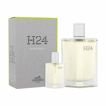 Уценка! Парфюмированный набор Hermes H24 Set мужской (туалетнаяя вода, 100 мл + туалетнаяя вода, 12.5 мл) Уценка! Парфюмированный набор Hermes H24 Set мужской (туалетнаяя вода, 100 мл + туалетнаяя вода, 12.5 мл)