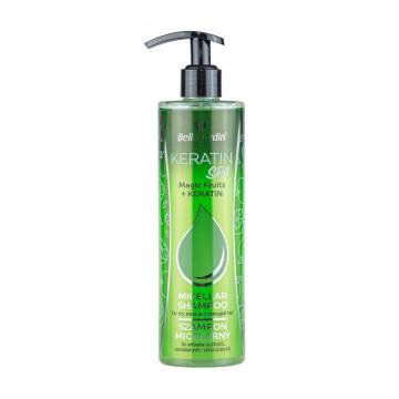 Мицеллярный шампунь Belle Jardin Keratin SPA Magic Fruits Shampoo для сухих и поврежденных волос, 400 мл Мицеллярный шампунь Belle Jardin Keratin SPA Magic Fruits Shampoo для сухих и поврежденных волос, 400 мл