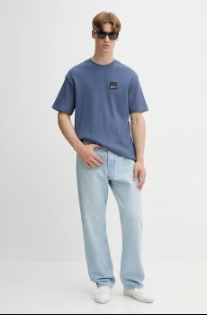 Хлопковая футболка Karl Lagerfeld Jeans