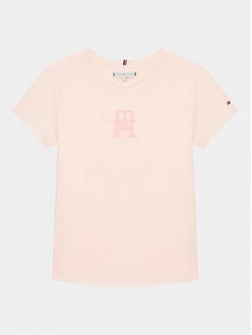 Tommy Hilfiger Футболка KG0KG07259 Рожевий Regular Fit Tommy Hilfiger Футболка KG0KG07259 Рожевий Regular Fit