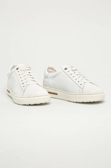 Кожаные кроссовки Birkenstock Bend Low цвет белый 1017724 Кожаные кроссовки Birkenstock Bend Low цвет белый 1017724