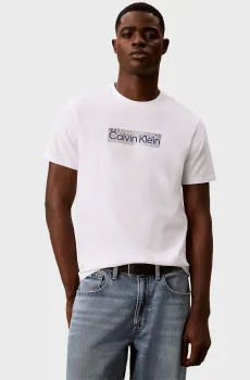 Мужская белая футболка 30s GRAPHIC Белый XL Calvin Klein LV04LG811G