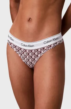 Женские трусики с узором THONG Разноцветный S Calvin Klein LV00QF8518