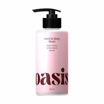 Парфюмированный гель для душа Oasis Lost Cherry Black Cherry Tonka Beans Vetiver Hand & Body Wash, 300 мл