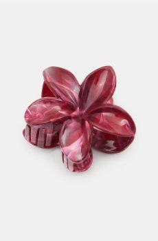 Затискач для волосся - буряковий