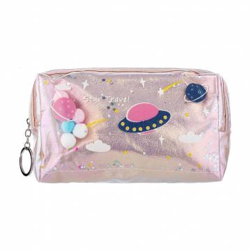 Косметичка Cosmo Shop Star Travel, 19*13*4 см, розовая, 1 шт (CS1139R) Косметичка Cosmo Shop Star Travel, 19*13*4 см, розовая, 1 шт (CS1139R)